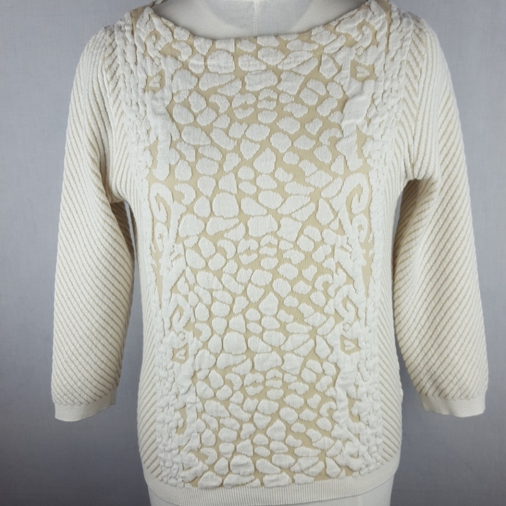 Worthington Texture Sweater Knit Top